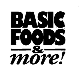 BASIC FOODS & MORE! logo