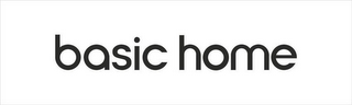 BASIC HOME logo