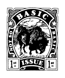 BASIC ISSUE NOT SO BASIC 1ST logo
