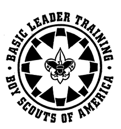 BASIC LEADER TRAINING BOY SCOUTS OF AMERICA logo