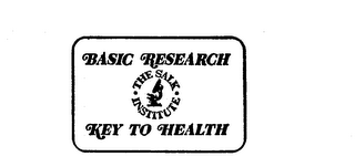 BASIC RESEARCH KEY TO HEALTH THE SALK INSTITUTE logo