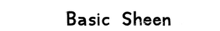 BASIC SHEEN logo