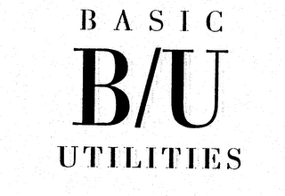 BASIC UTILITIES B/U logo