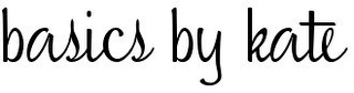 BASICS BY KATE logo