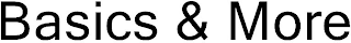 BASICS & MORE logo