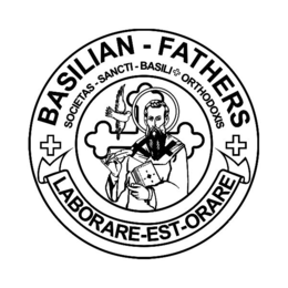 BASILIAN-FATHERS SOCIETAS-SANCTI-BASILI+ORTHODOXIS LABORARE-EST-ORARE logo