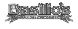 BASILIO'S CLASSIC ITALIAN PIZZA logo