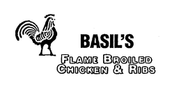 BASIL'S FLAME BROILED CHICKEN & RIBS logo