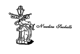 BASIN ST N'AWLINS SNOBALLS logo
