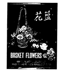 BASKET FLOWERS logo