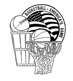 BASKETBALL AMERICA'S GAME logo