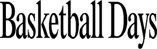 BASKETBALL DAYS logo