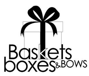BASKETS BOXES & BOWS logo