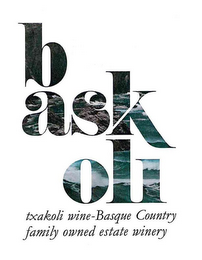 BASKOLI TXAKOLI WINE- BASQUE COUNTRY FAMILY OWNED ESTATE WINERY logo