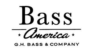 BASS AMERICA G.H. BASS & COMPANY logo