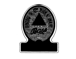 BASS & COS. PALE ALE ENGLANDS FIRST REGD. TRADEMARK BASS I.P.A. logo