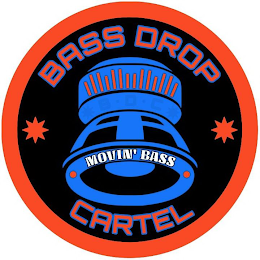 BASS DROP CARTEL B D C MOVIN' BASS logo