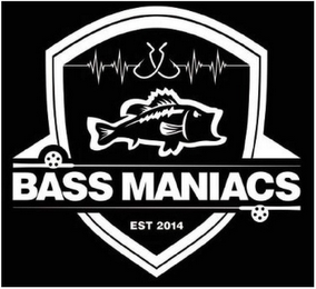 BASS MANIACS EST 2014 logo