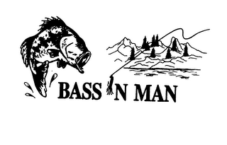 BASS 'N MAN logo