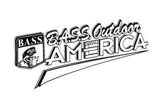 B.A.S.S. OUTDOOR AMERICA logo