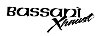 BASSANI XHAUST logo