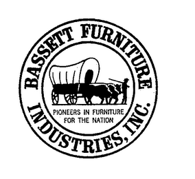 BASSETT FURNITURE INDUSTRIES, INC. PIONEERS IN FURNITURE FOR THE NATION logo