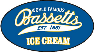 BASSETTS ICE CREAM WORLD FAMOUS EST. 1861 logo