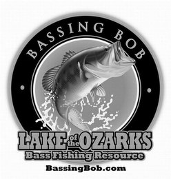 BASSING BOB LAKE OF THE OZARKS BASS FISHING RESOURCE BASSINGBOB.COM logo