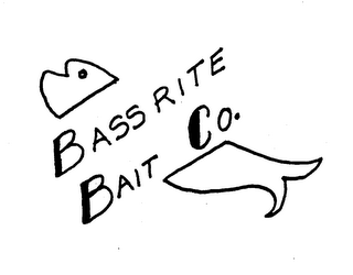BASSRITE BAIT CO. logo