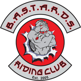 B.A.S.T.A.R.D.S. RIDING CLUB EST. 2005 logo