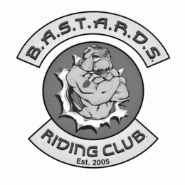 B.A.S.T.A.R.D.S. RIDING CLUB EST. 2005 logo