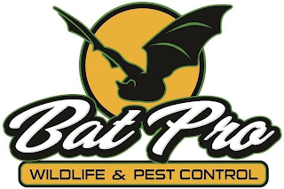 BAT PRO WILDLIFE & PEST CONTROL logo