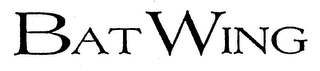BAT WING logo