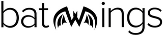 BAT WINGS logo