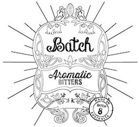 BATCH AROMATIC BITTERS BATCH 8 MADE IN AUSTRALIA logo