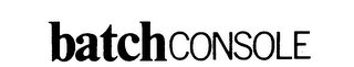BATCHCONSOLE logo