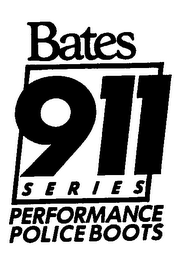 BATES 911 SERIES PERFORMANCE POLICE BOOTS logo