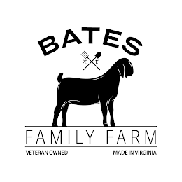 BATES FAMILY FARM VETERAN OWNED MADE IN VIRGINIA 2013 logo