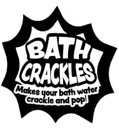 BATH CRACKLES MAKES YOUR BATH WATER CRACKLE AND POP! logo