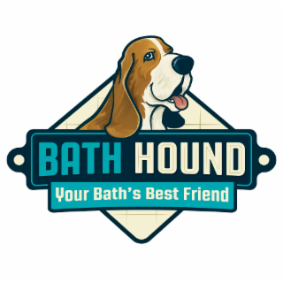 BATH HOUND YOUR BATH'S BEST FRIEND logo