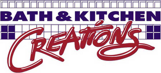 BATH & KITCHEN CREATIONS logo