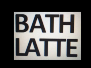 BATH LATTE logo