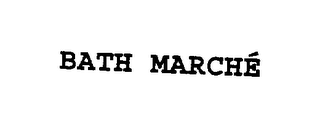 BATH MARCHE logo