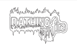 BATHING IN FIRE logo