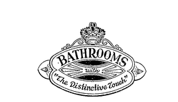 BATHROOMS WITH"THE DISTINCTIVE TOUCH" logo
