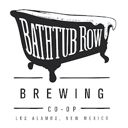 BATHTUB ROW BREWING CO-OP LOS ALAMOS. NEW MEXICO logo