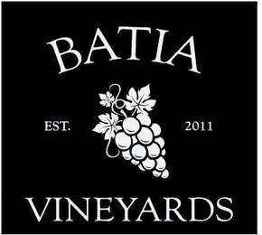 BATIA VINEYARDS EST. 2011 logo