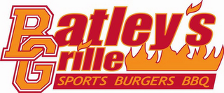 BATLEY'S GRILLE SPORTS BURGERS BBQ logo