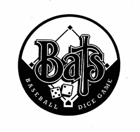 BATS BASEBALL DICE GAME logo