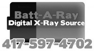 BATT-A-RAY DIGITAL X-RAY SOURCE 417-597-4702 logo